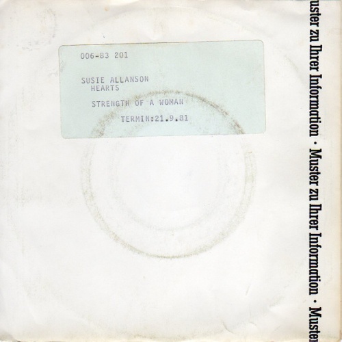 Vinyl / Susie Allanson - Hearts