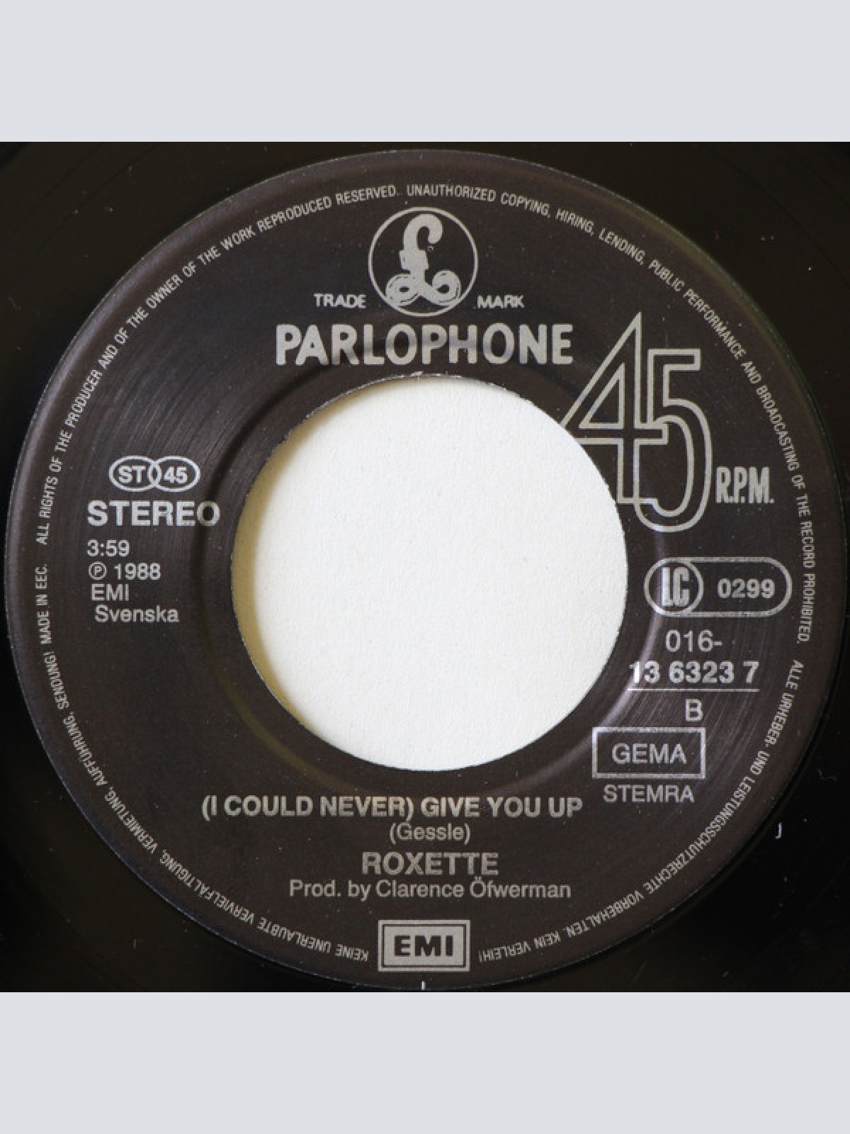 Vinyl / Roxette - Listen To Your Heart