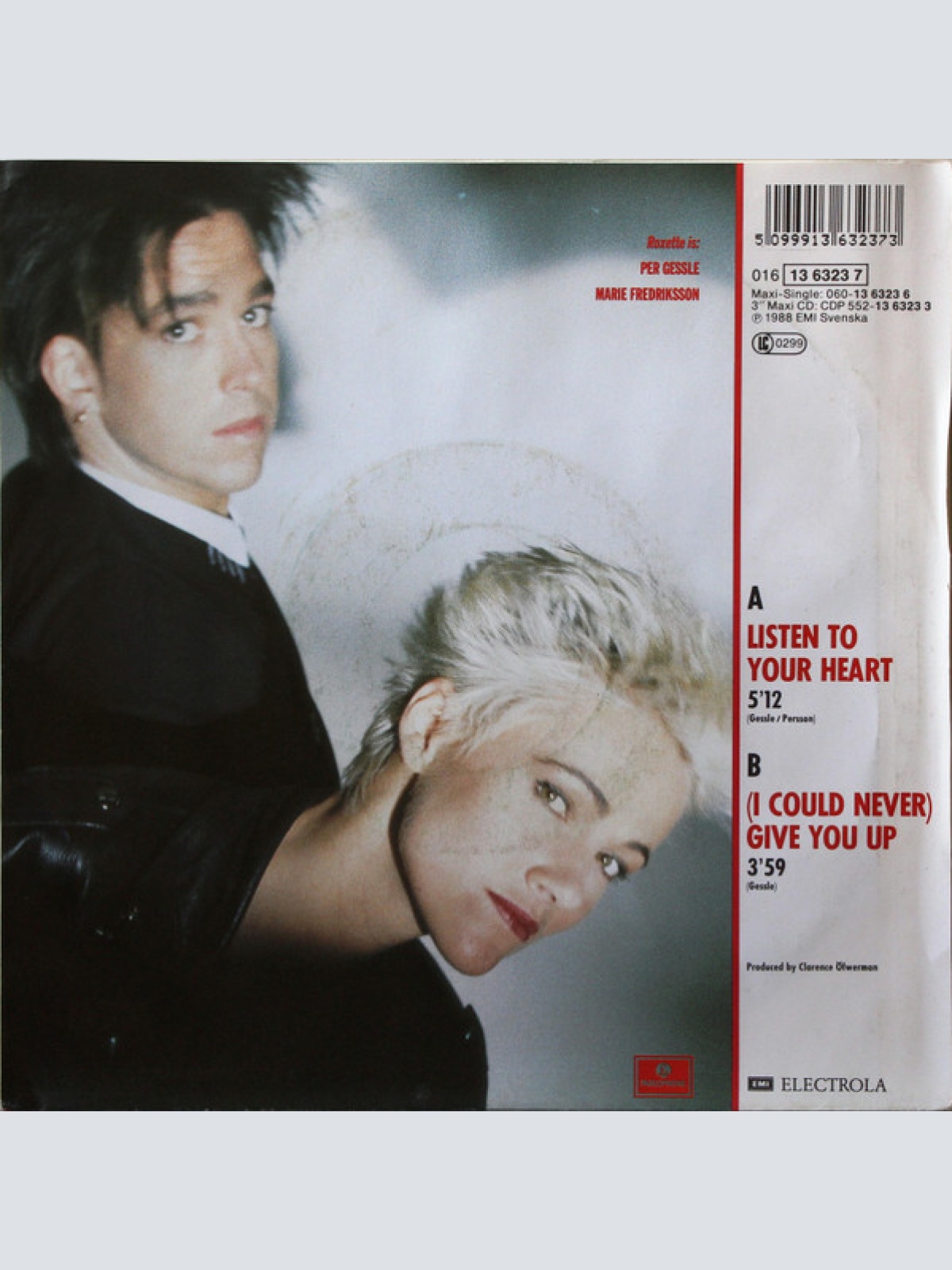 Vinyl / Roxette - Listen To Your Heart