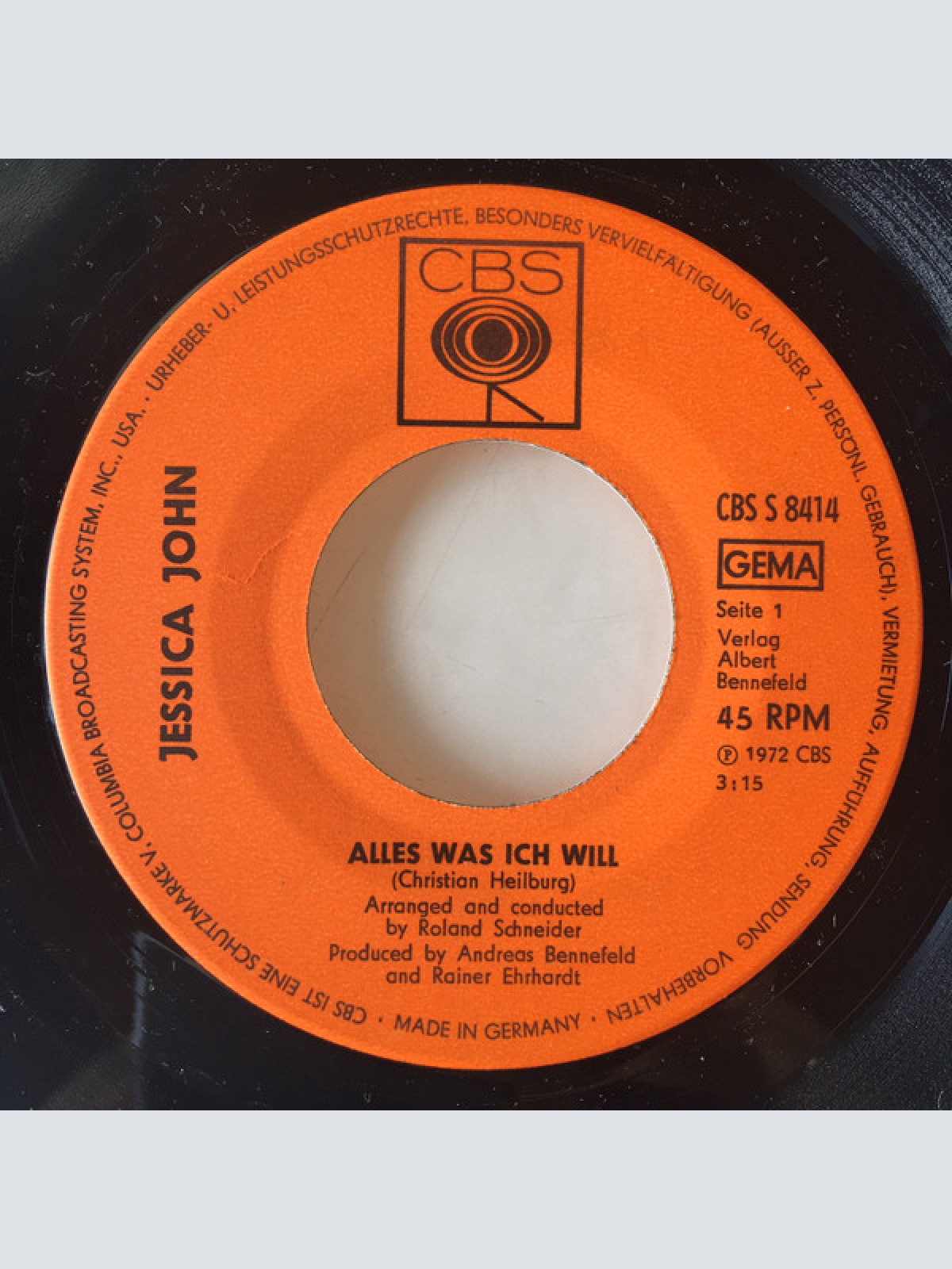 Vinyl / Jessica John - Alles Was Ich Will