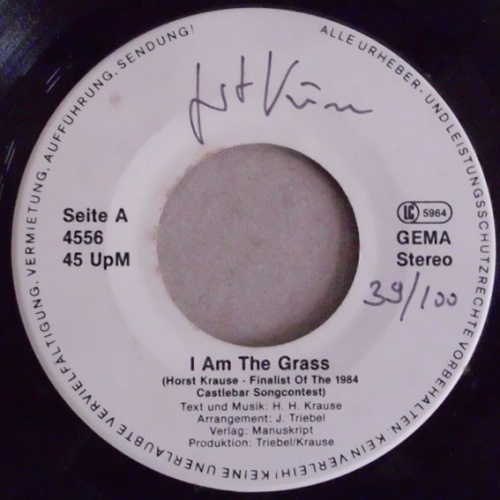 Vinyl / Horst Krause - I Am The Grass