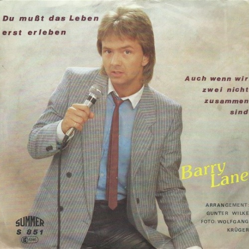 Vinyl / Barry Lane - Du Mußt Das Leben Erst Erleben