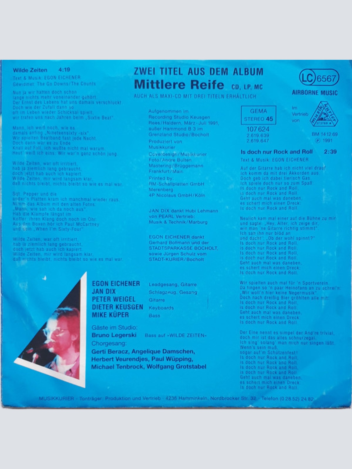 Vinyl / Eichener* - Wilde Zeiten