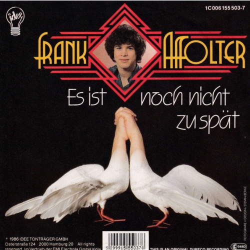 Vinyl / Frank Affolter - Es Ist Noch Nicht Zu Spät