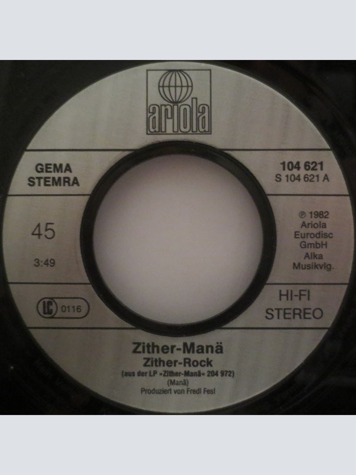Vinyl / Zither-Manä - Zither-Rock