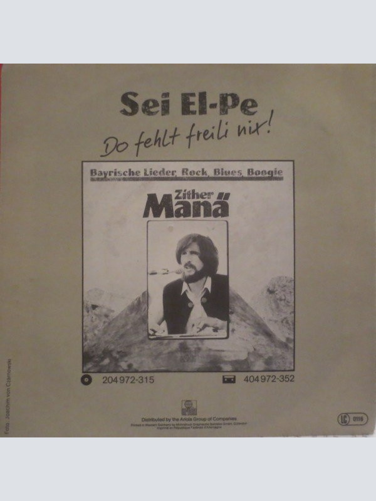 Vinyl / Zither-Manä - Zither-Rock