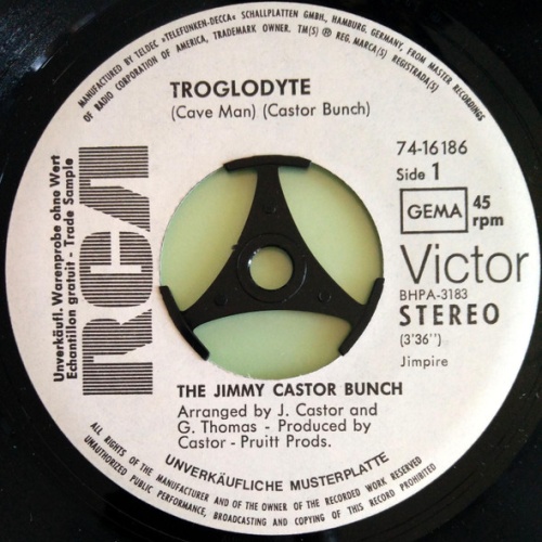 Vinyl / The Jimmy Castor Bunch - Troglodyte (Cave Man)