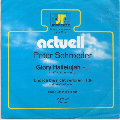 Vinyl / Peter Schroeder (3) - Glory Hallelujah
