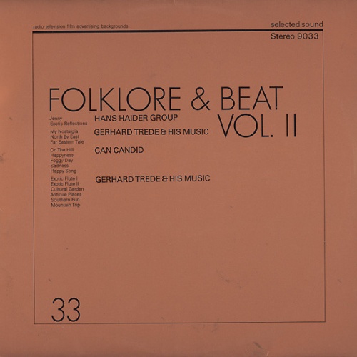 Vinyl / Hans Haider Group / Gerhard Trede & His Music / Can Candid - Folklore & Beat Vol. II