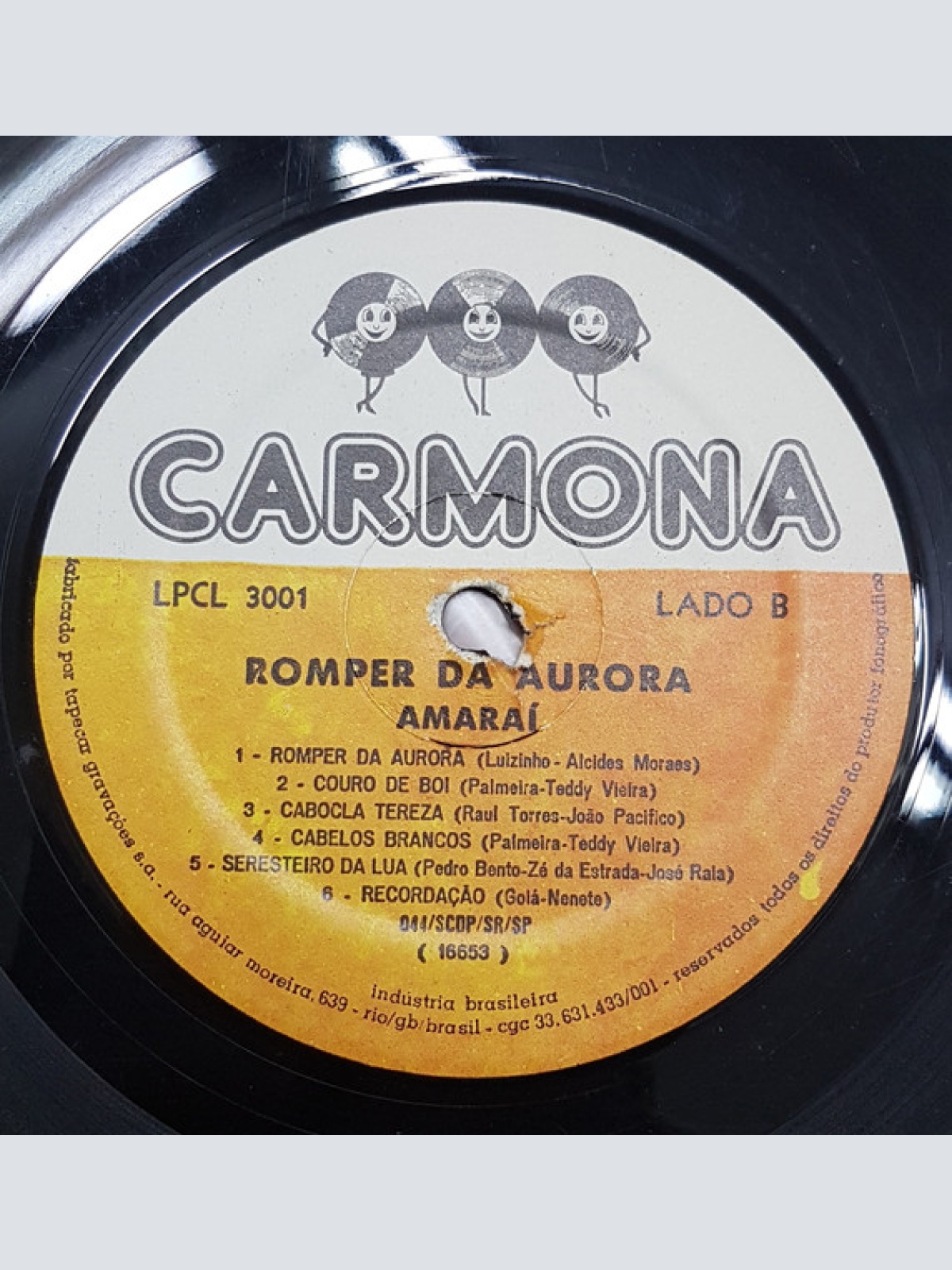 Vinyl / Amaraí - Romper Da Aurora