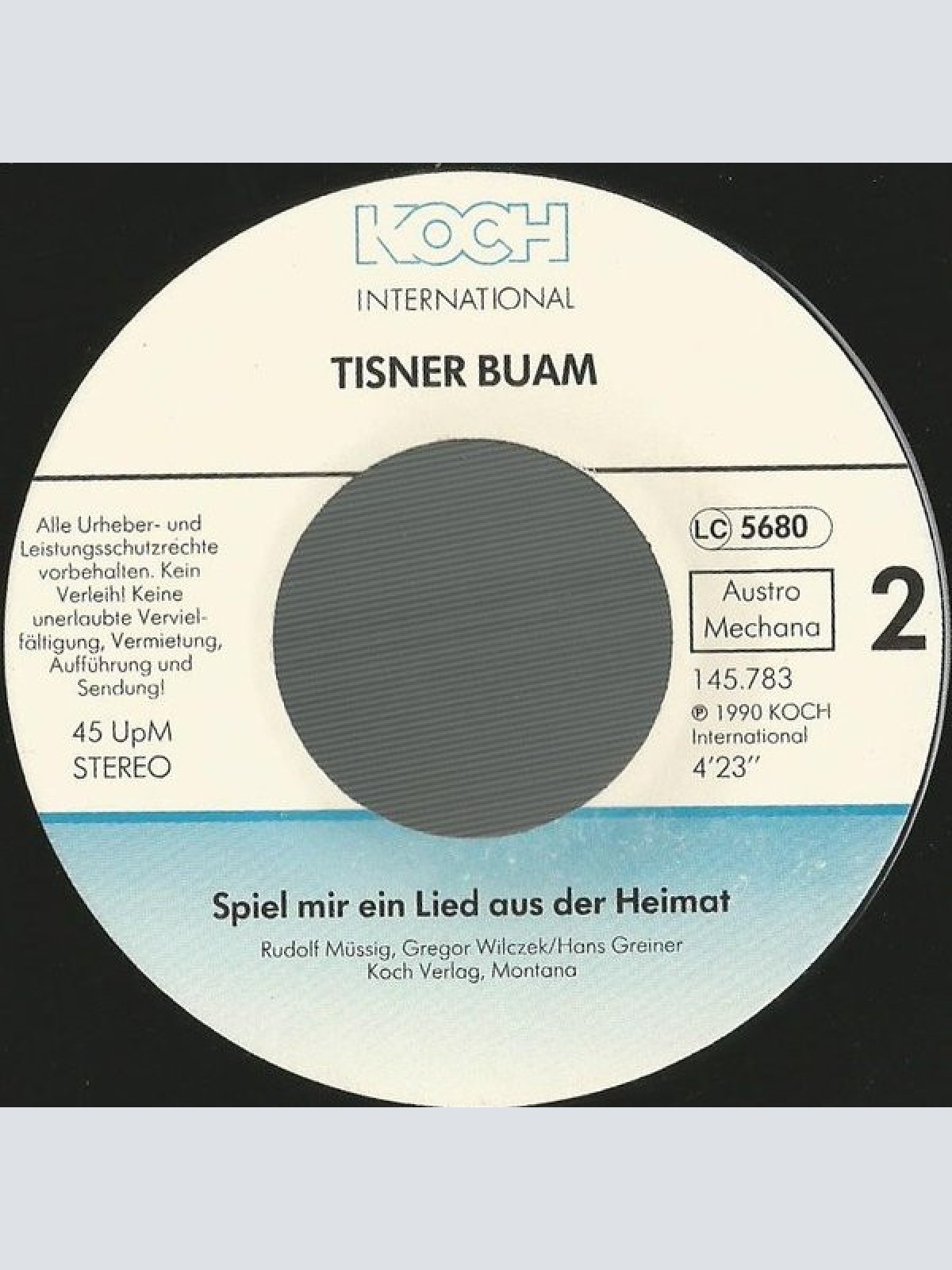 Vinyl / Tisner Buam - Das Mädchen Von St. Kathrein