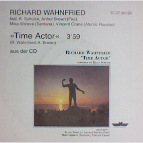 Vinyl / Richard Wahnfried - Time Actor / Druck