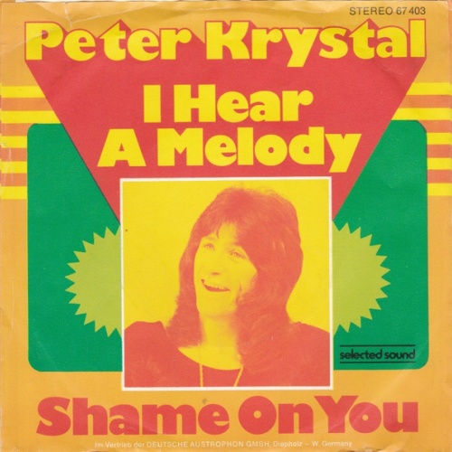 Vinyl / Peter Krystal - I Hear A Melody / Shame On You