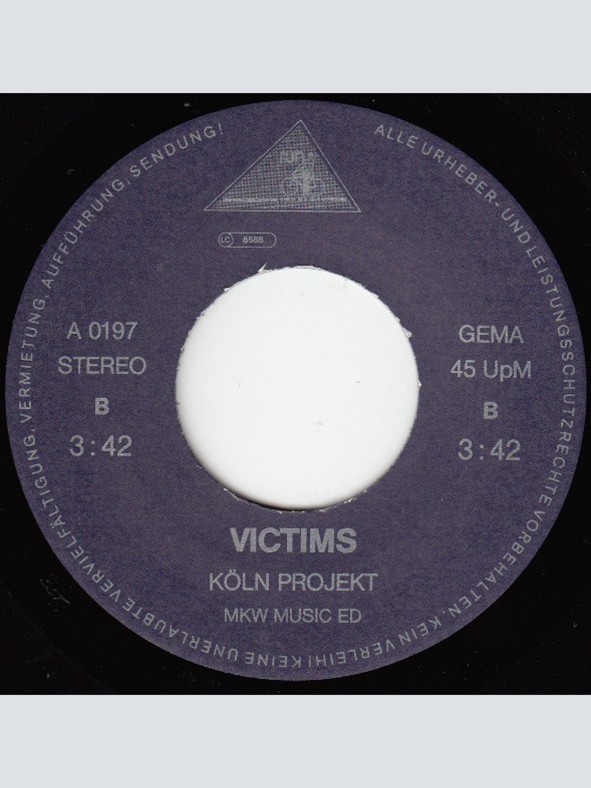 Vinyl / Köln Projekt - Secret Agent