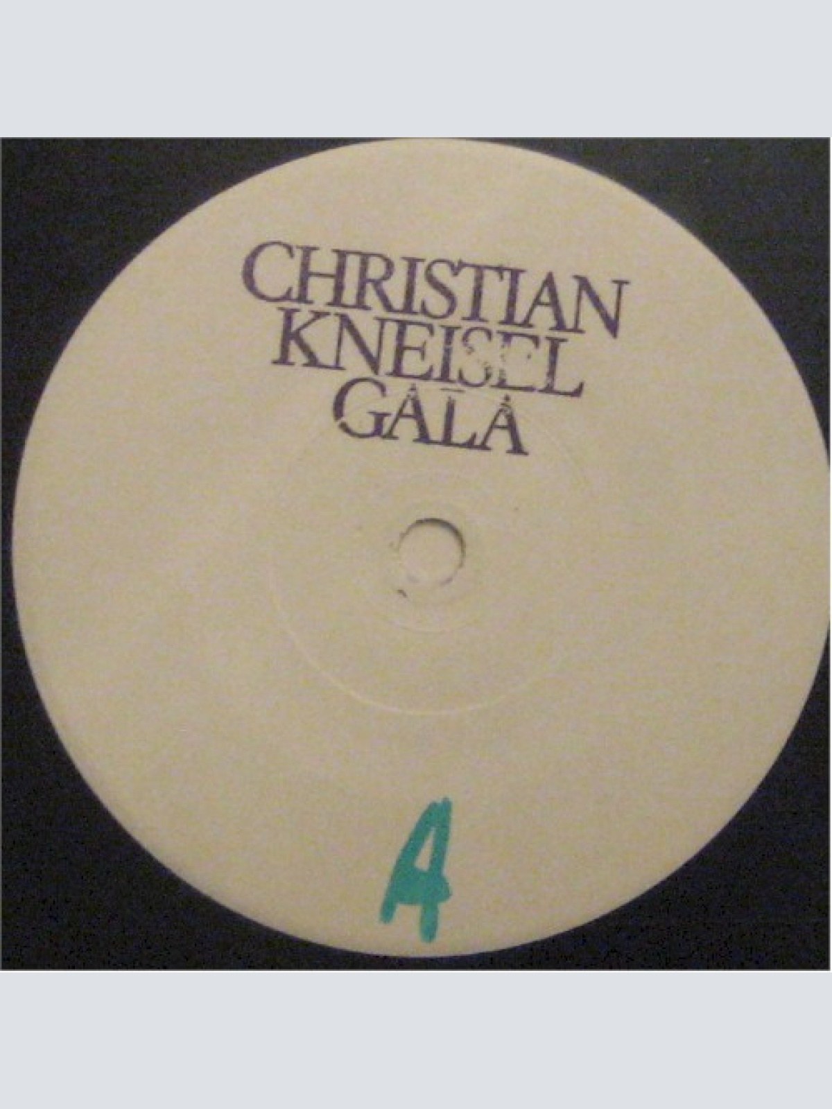 Vinyl / Christian Kneisel - Gala