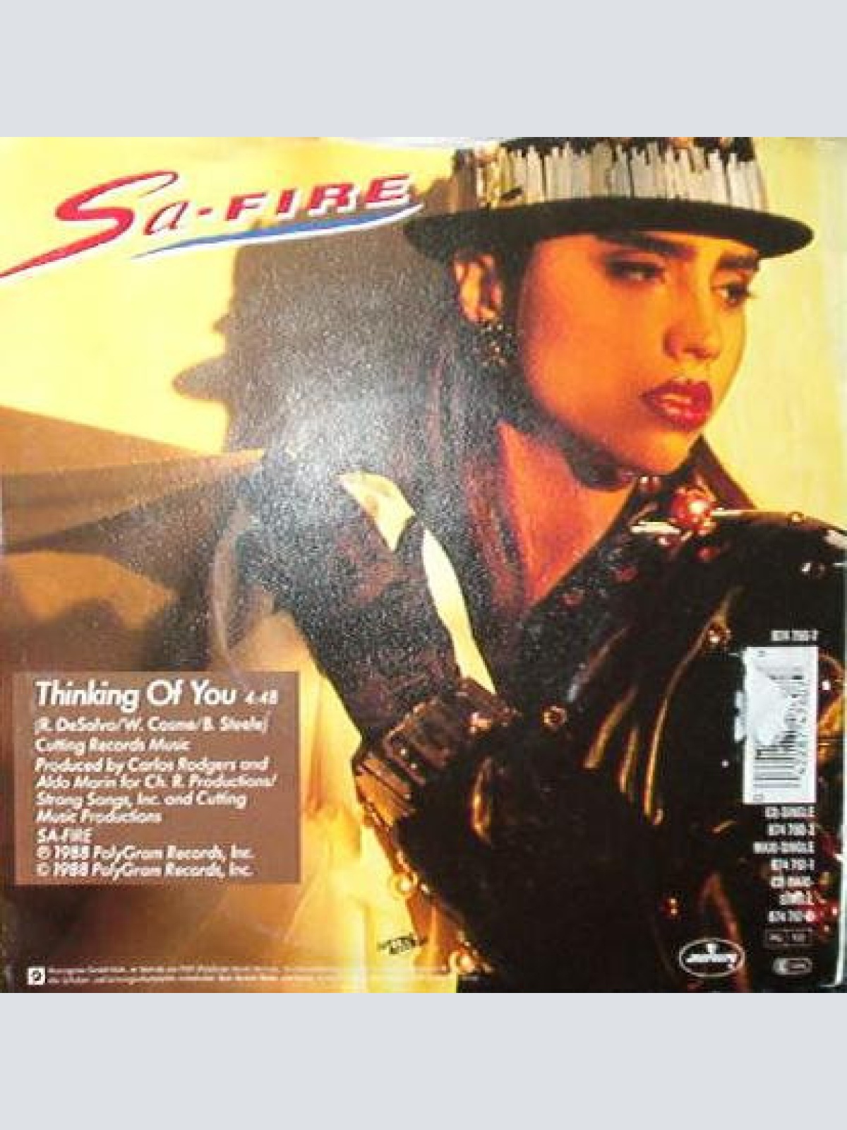 Vinyl / Sa-Fire* - Thinking Of You / Gonna Make It