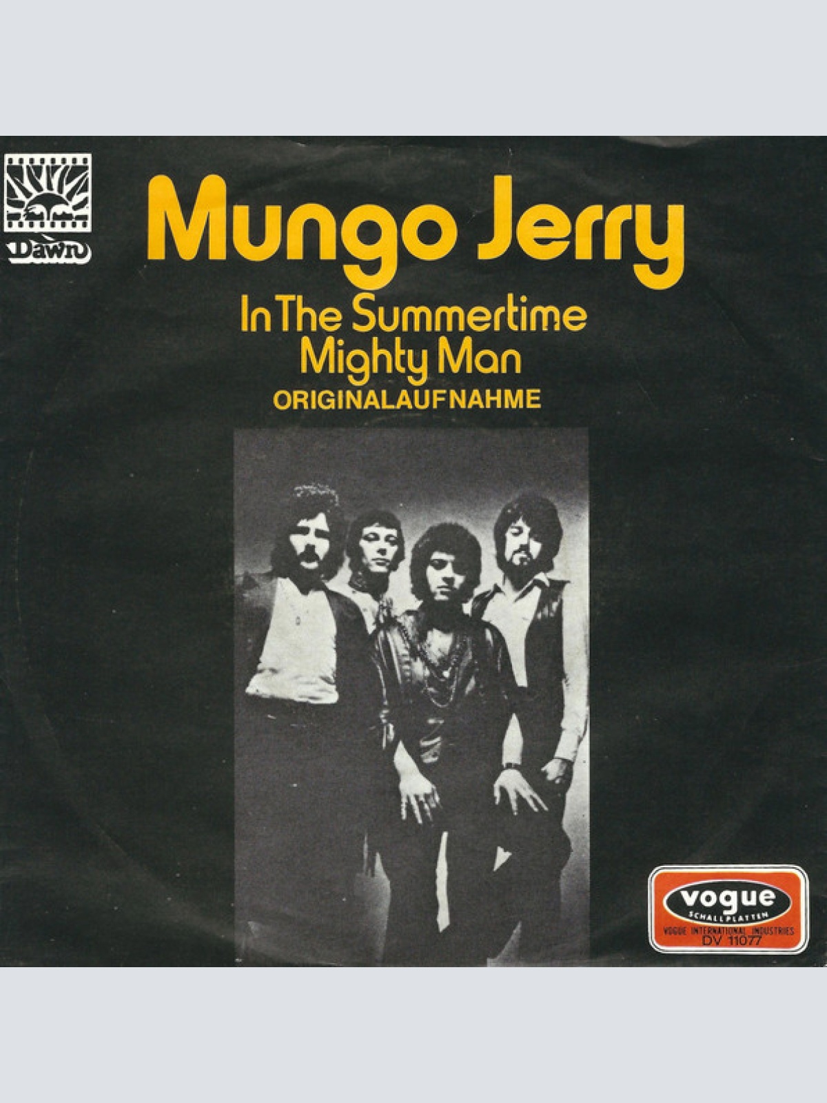 Vinyl / Mungo Jerry - In The Summertime (Originalaufnahme)