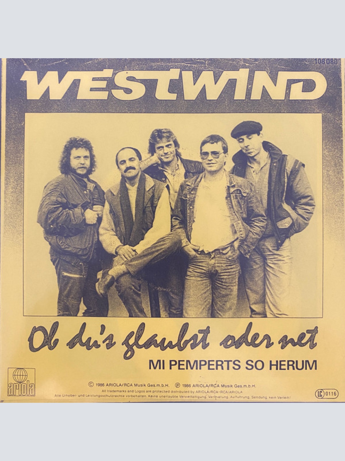 Vinyl / Westwind (7) - Ob Du's Glaubst Oder Net