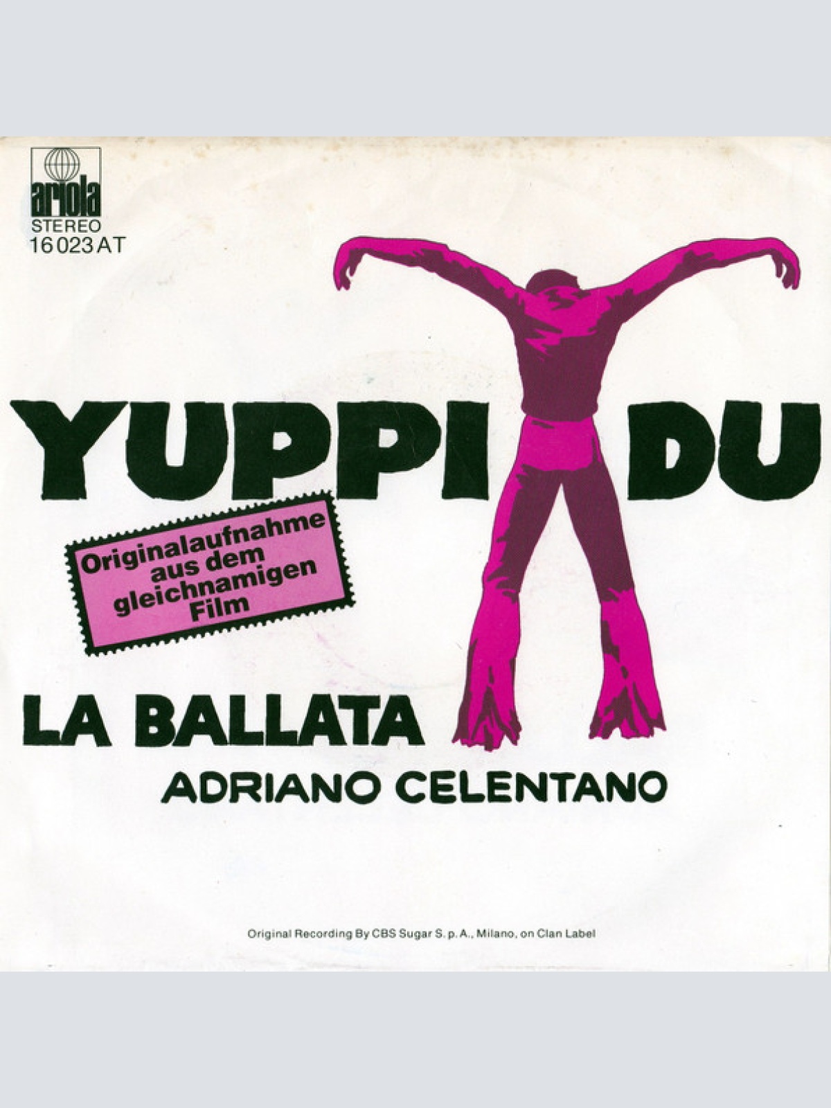 Vinyl / Adriano Celentano - Yuppi Du