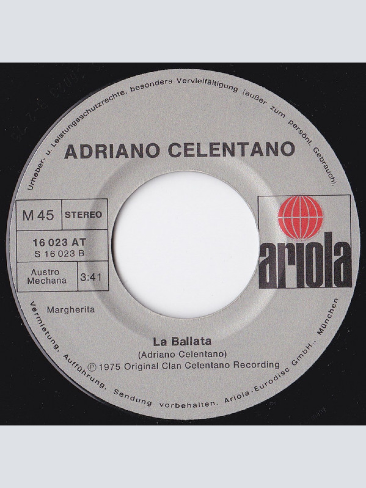 Vinyl / Adriano Celentano - Yuppi Du