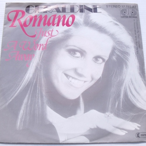 Vinyl / Geraldine - Romano / Just A Word Away