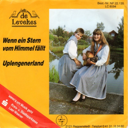 Vinyl / De Levekes - Wenn Ein Stern Vom Himmel Fällt / Uplengenerland