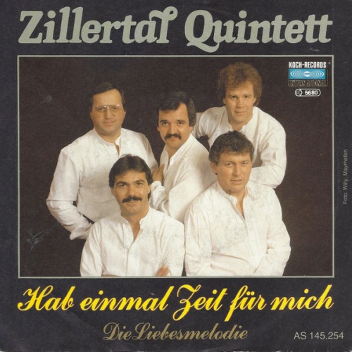 Vinyl / Zillertal Quintett - Hab Einmal Zeit Für Mich