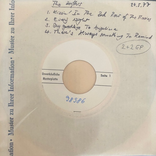Vinyl / The Drifters - Kissin' In The Back Row Of The Movies / Say Goodbye To Aangelina / Every Night / (There's) Always Something There To Remind Me