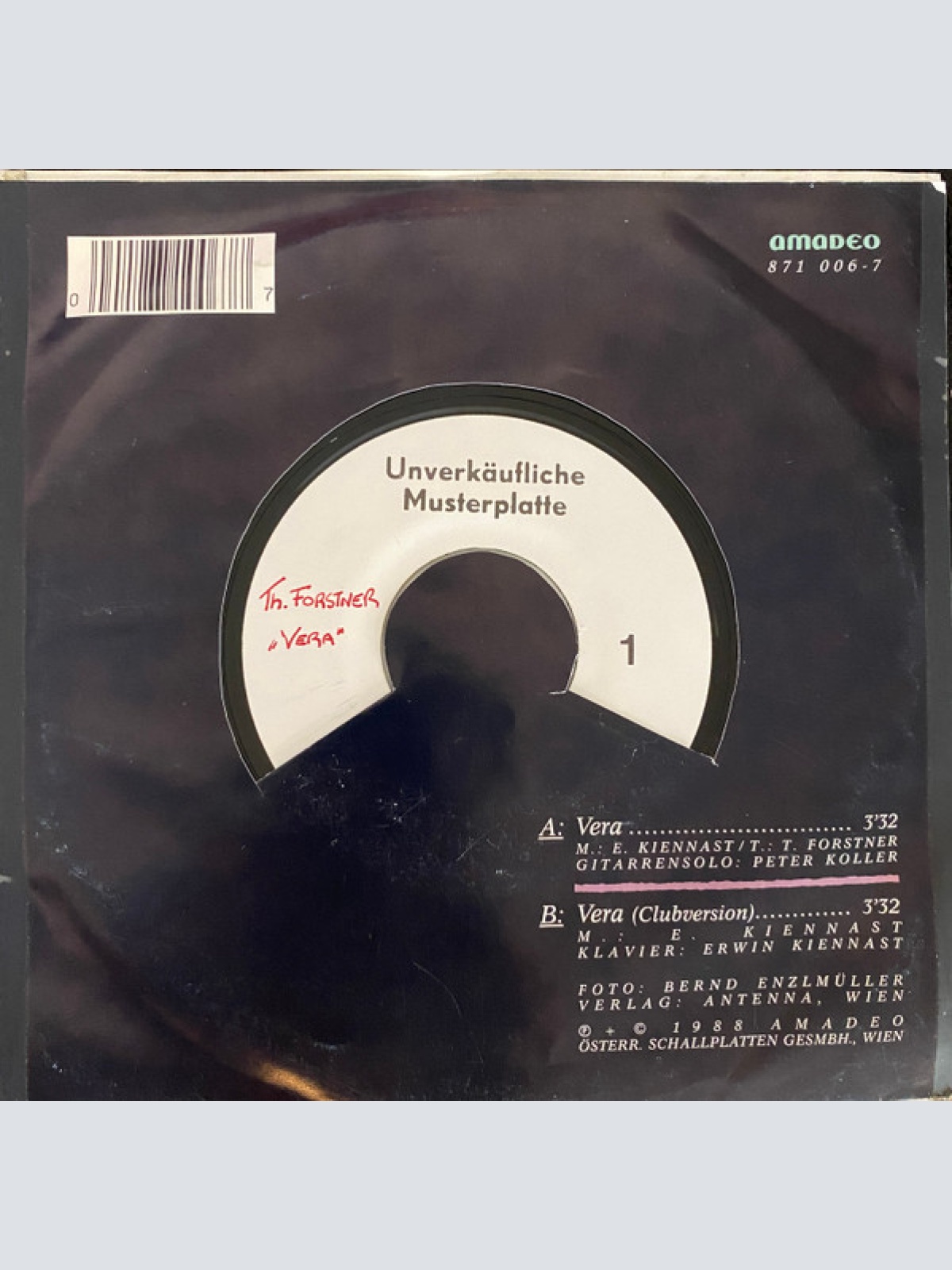 Vinyl / Thomas Forstner - Vera