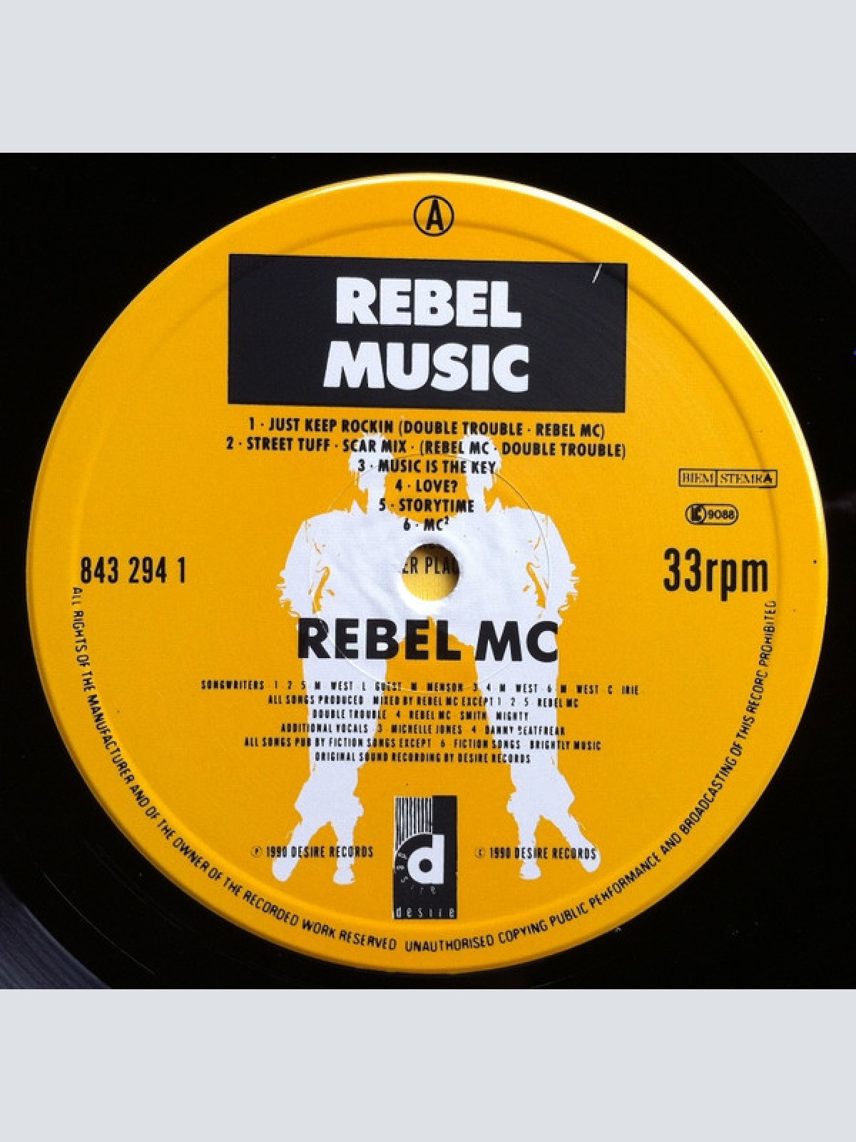 Vinyl / Rebel MC - Rebel Music