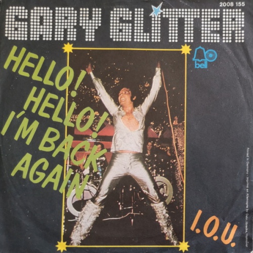 Vinyl / Gary Glitter - Hello! Hello! I'm Back Again