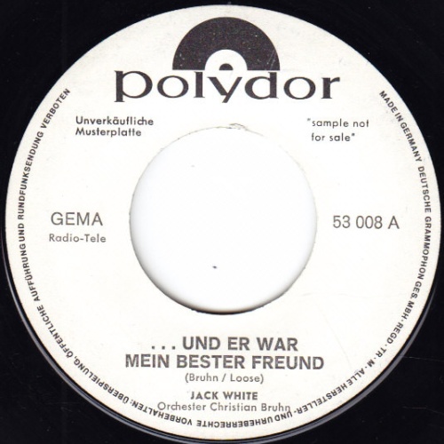 Vinyl / Jack White - ...Und Er War Mein Bester Freund