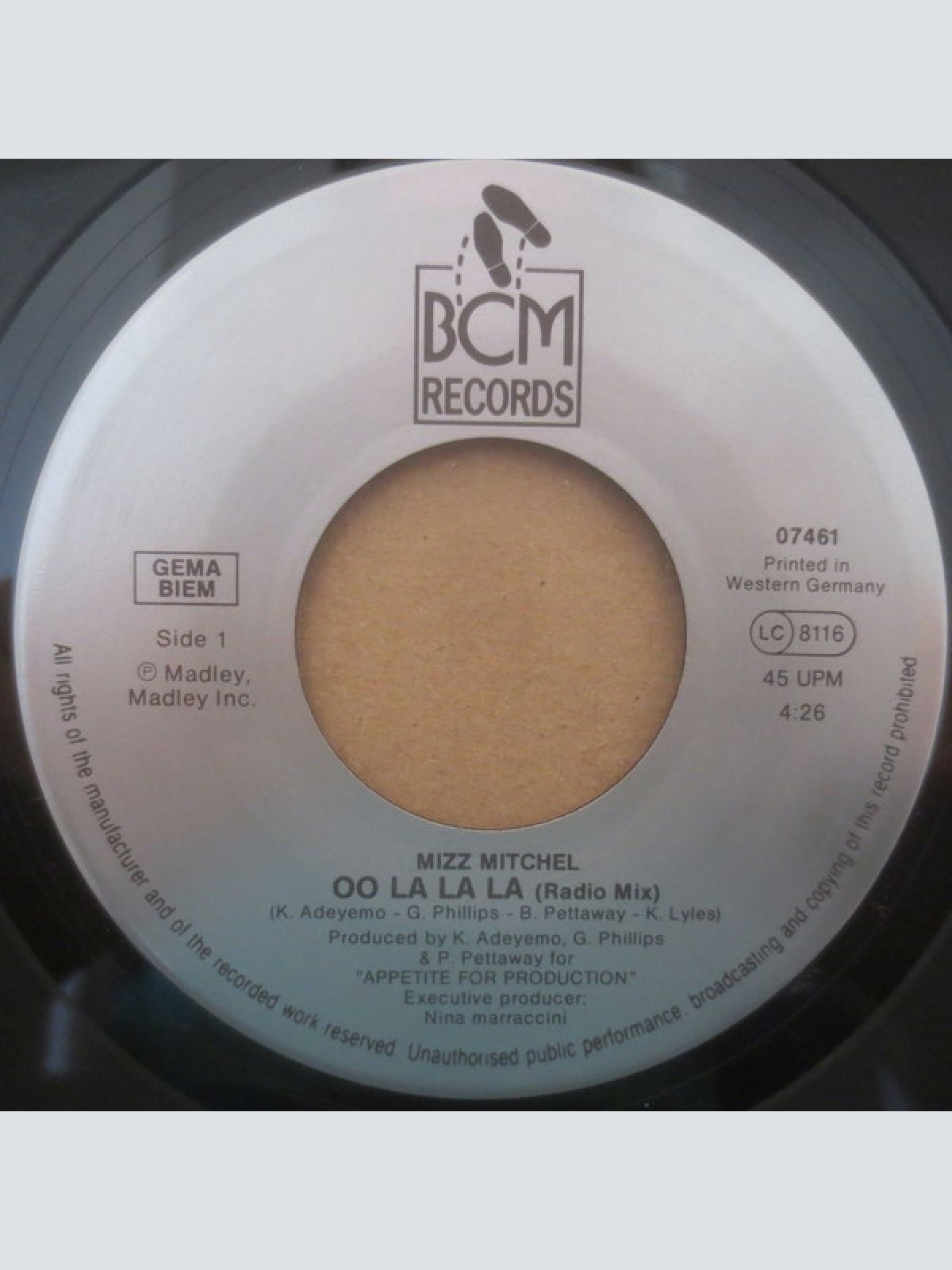 Vinyl / Mizz Mitchell - Oo La, La, La