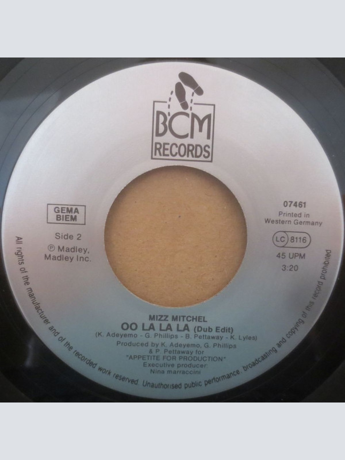 Vinyl / Mizz Mitchell - Oo La, La, La