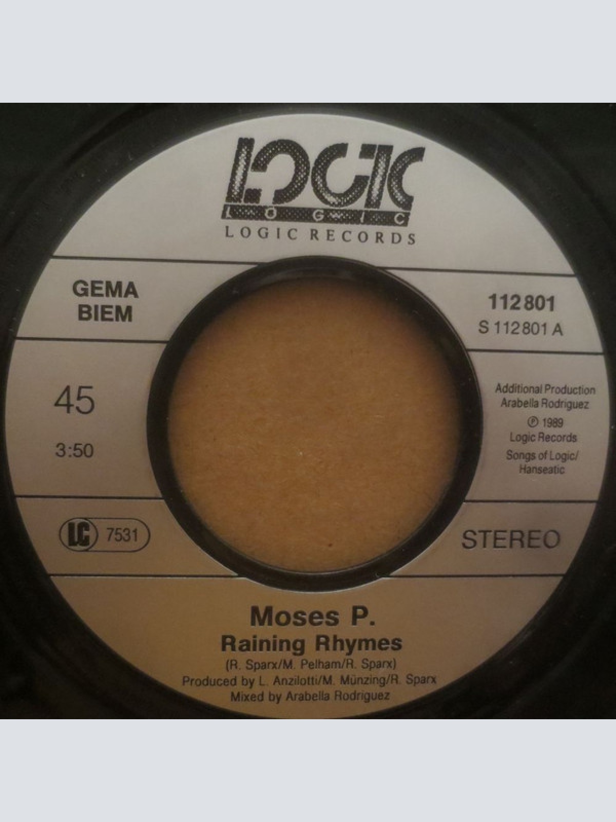 Vinyl / Moses P.* - Raining Rhymes