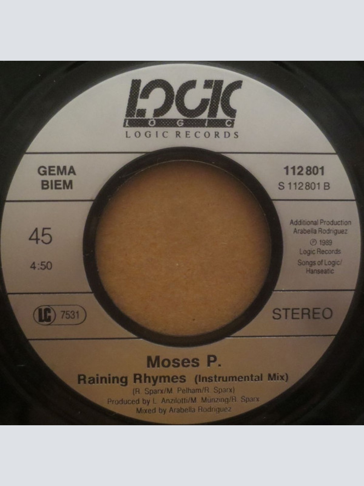 Vinyl / Moses P.* - Raining Rhymes