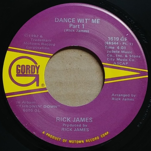 Vinyl / Rick James - Dance Wit' Me