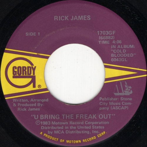 Vinyl / Rick James - U Bring The Freak Out
