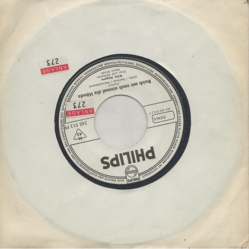 Vinyl / Willy Hagara - Der Mond Ist Der Freund Der Verliebten