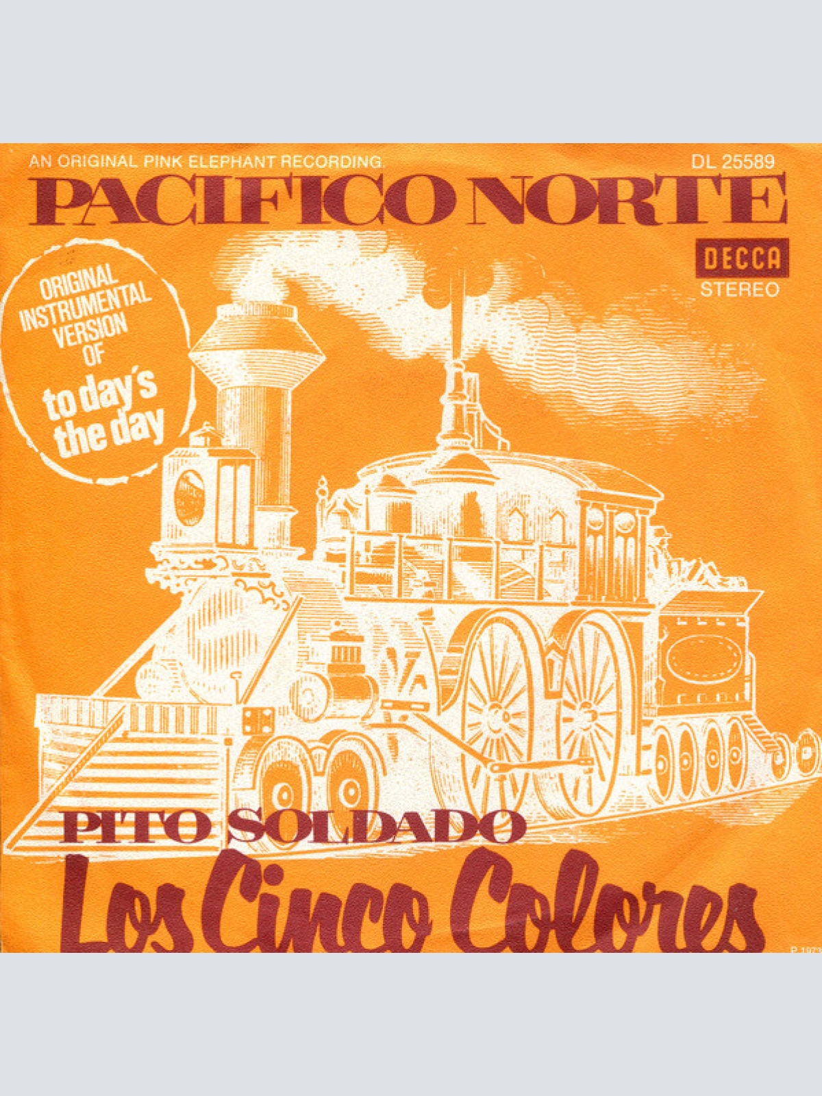 Vinyl / Los Cinco Colores - Pacifico Norte / Pito Soldado