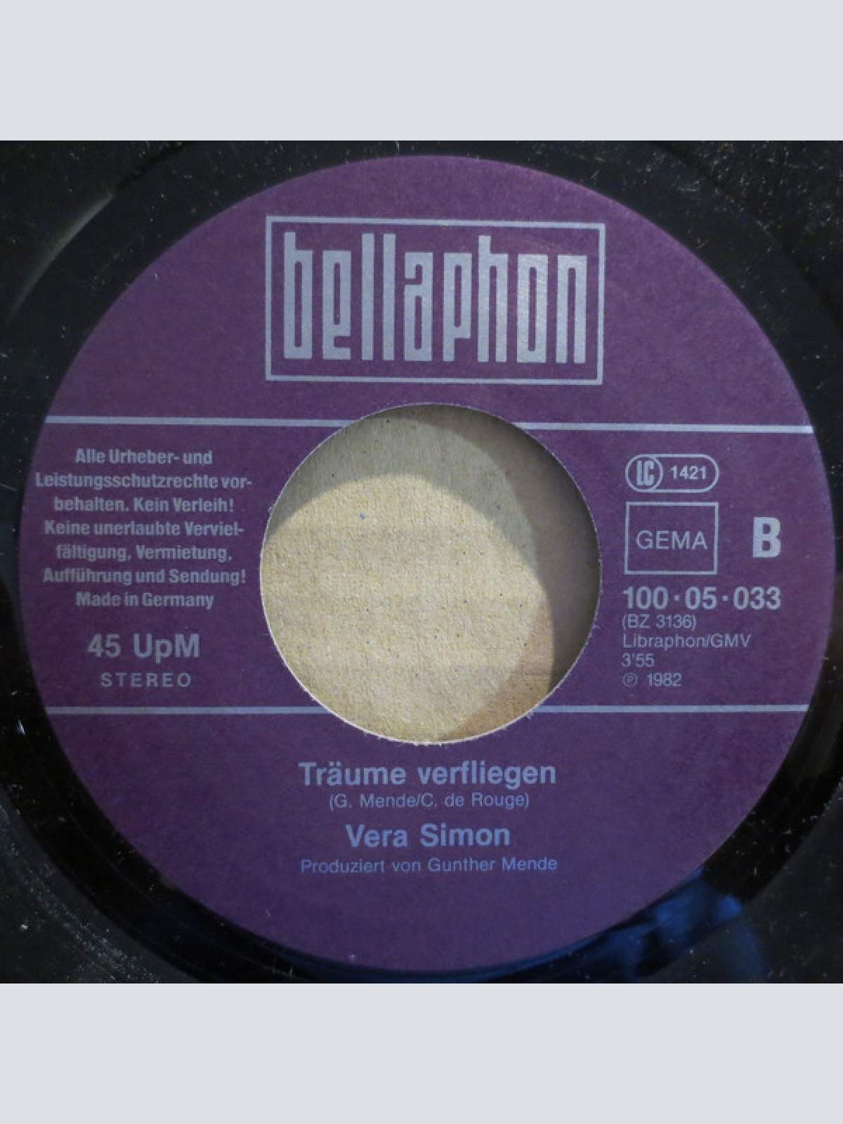 Vinyl / Vera Simon - Nur Für Dich