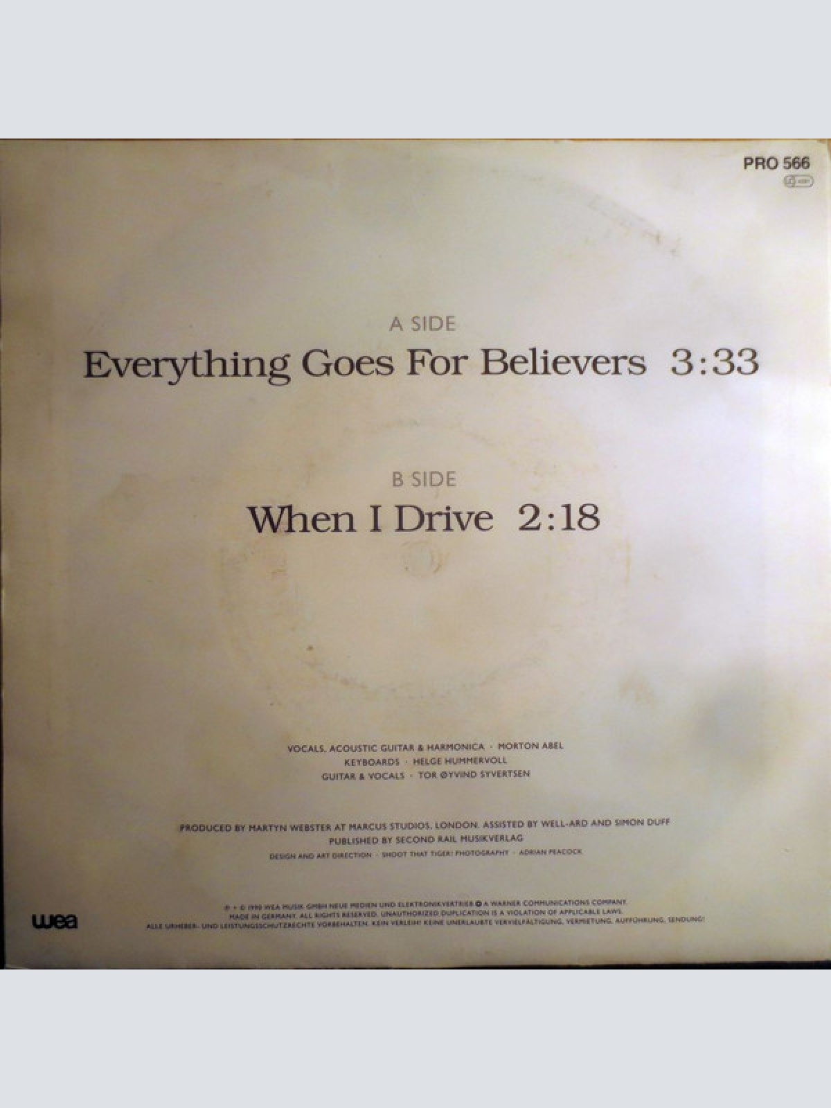 Vinyl / The September When - Everything Goes For Believers