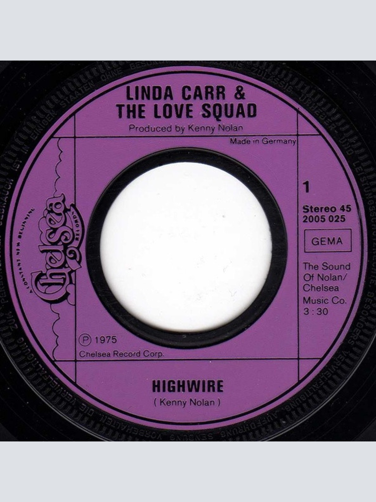 Vinyl / Linda Carr & The Love Squad - Highwire
