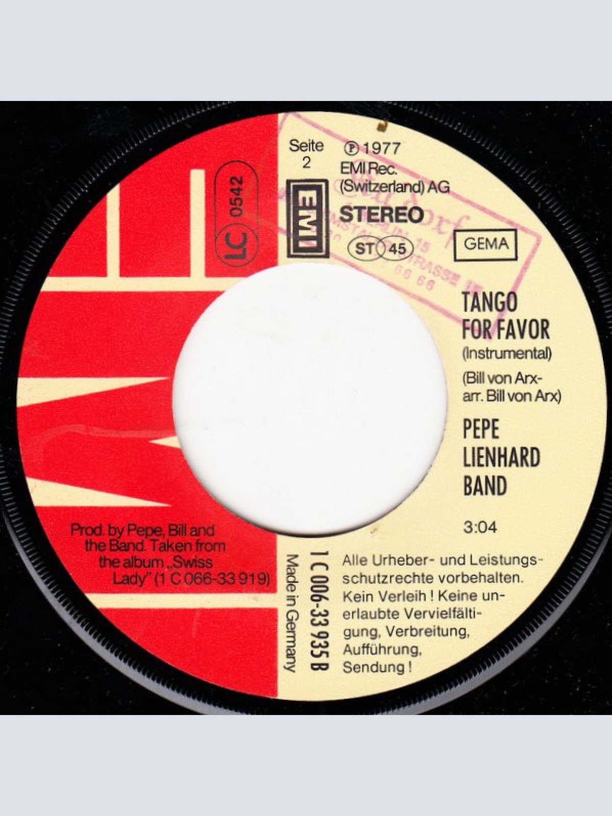 Vinyl / Pepe Lienhard Band - One To Ten