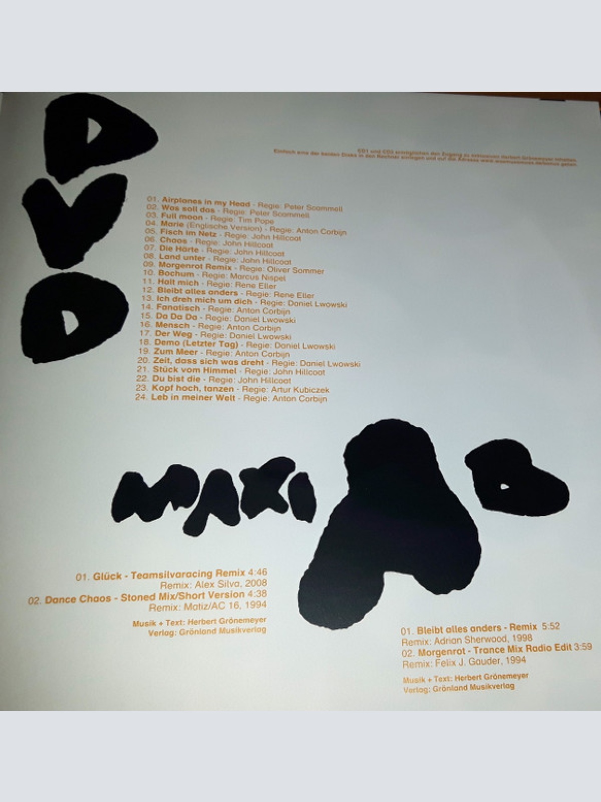 CD / Herbert Grönemeyer - Was Muss Muss - Best Of