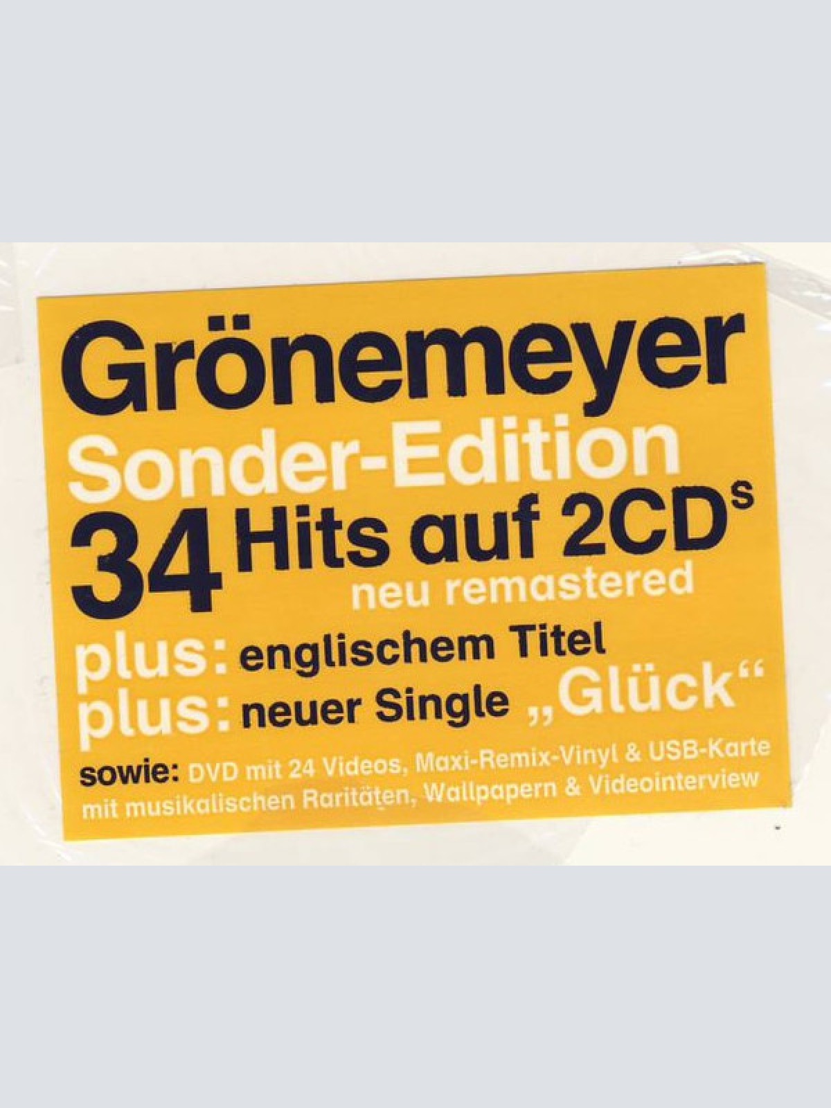 CD / Herbert Grönemeyer - Was Muss Muss - Best Of