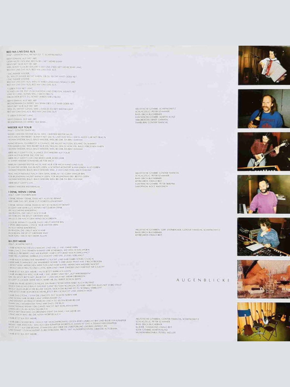 Vinyl / STS (3) - Augenblicke