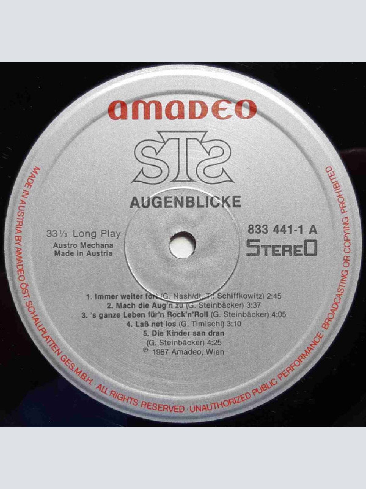 Vinyl / STS (3) - Augenblicke