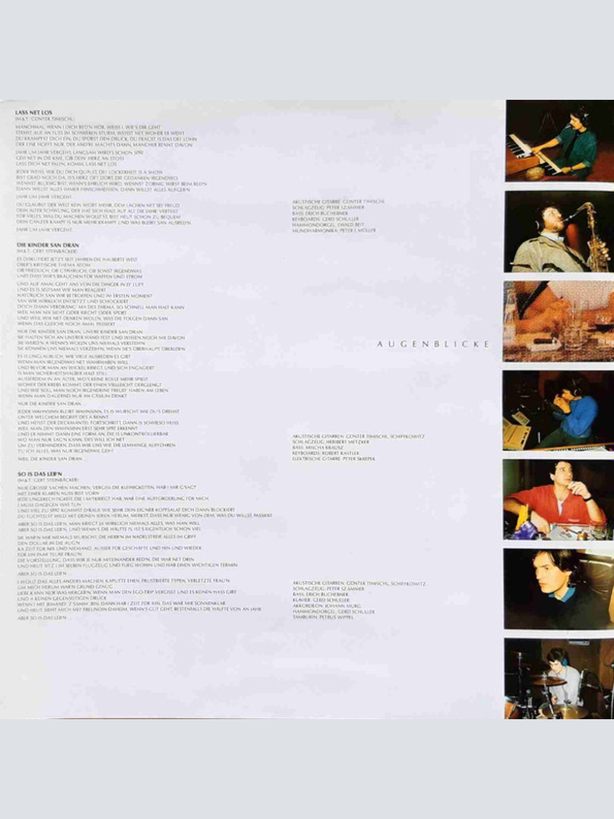 Vinyl / STS (3) - Augenblicke