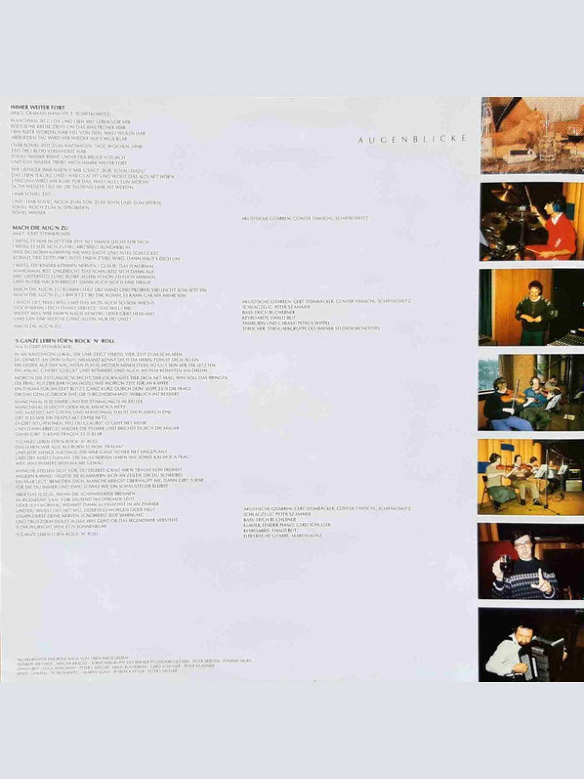 Vinyl / STS (3) - Augenblicke